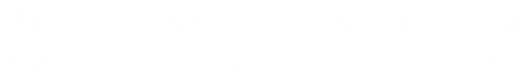 Onyx Wellness & Aesthetics logo with a white droplet and text on a Transparentbackground.